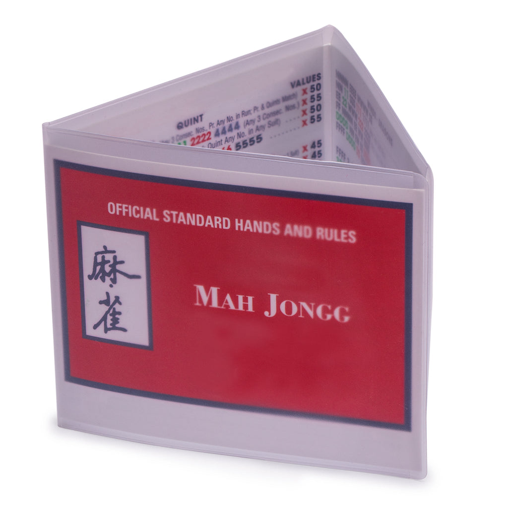 National Mah Jongg League Scorecard Cover 2023 Edition- Standard (Fits 5.13 x 4" Mahjong Score Card)-Yellow Mountain Imports-Yellow Mountain Imports