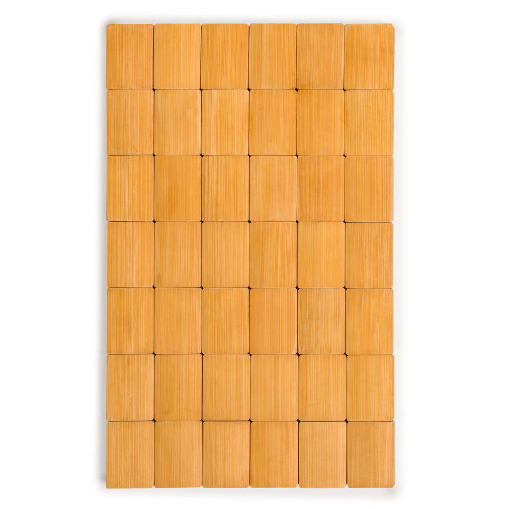 Outlaws of the Marsh Chinese Mahjong Set, "Bone and Bamboo Tiles" in Rosewood Case (The Water Margin) - Set Of Betting Sticks, Dice, & Four Wind Tiles-Yellow Mountain Imports-Yellow Mountain Imports