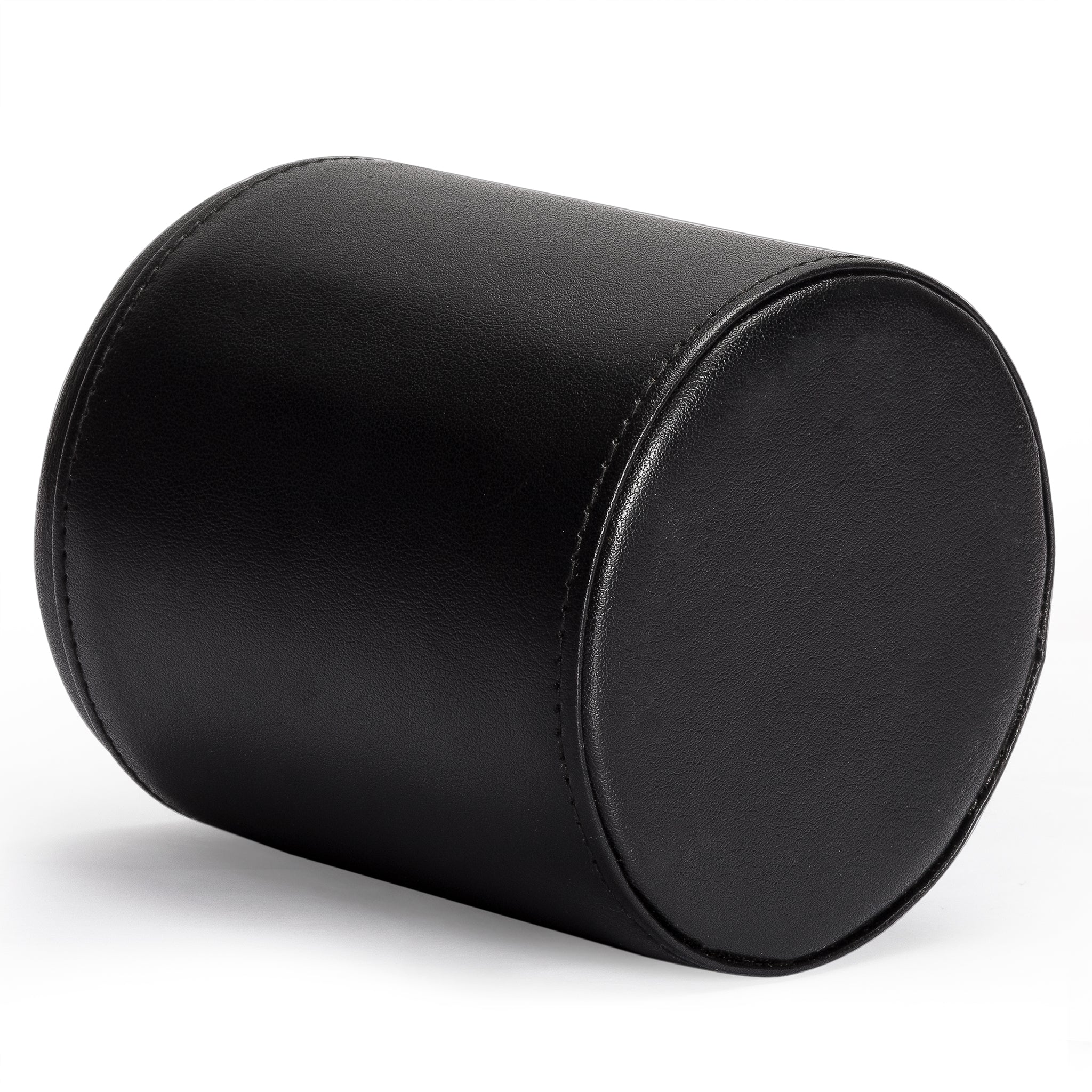 Premium Padded Leatherette Dice Cup with 5 (14mm) 6-Sided Dice Set