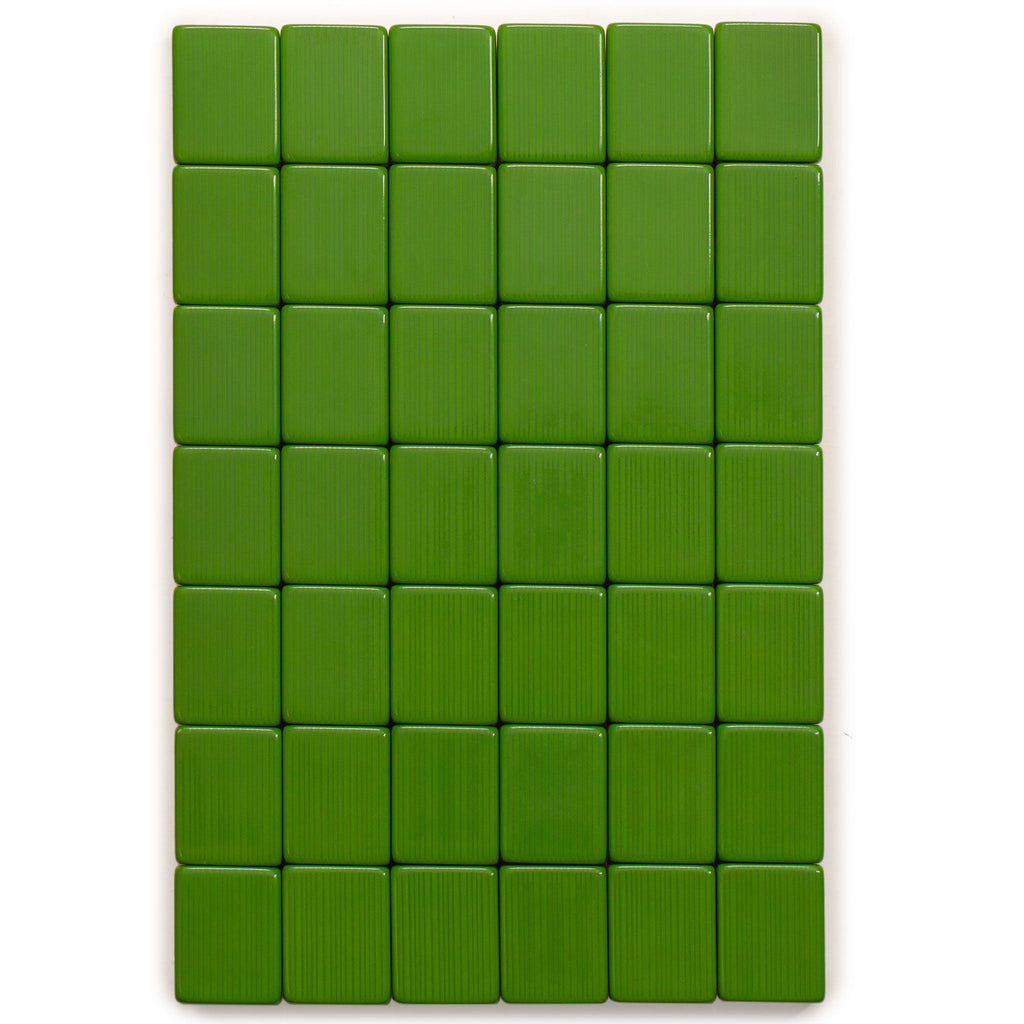 高級壓克力麻將 Chinese Numbered X-Large Green Tiles Mahjong set / Board Game US  Seller