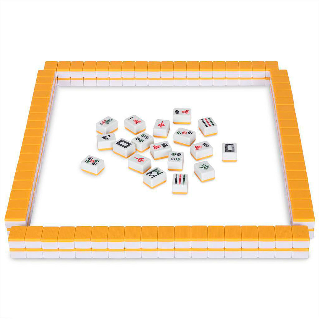 Professional Chinese Mahjong Game Set, "Rouge Prestige" - 146 Medium Size Tiles-Yellow Mountain Imports-Yellow Mountain Imports