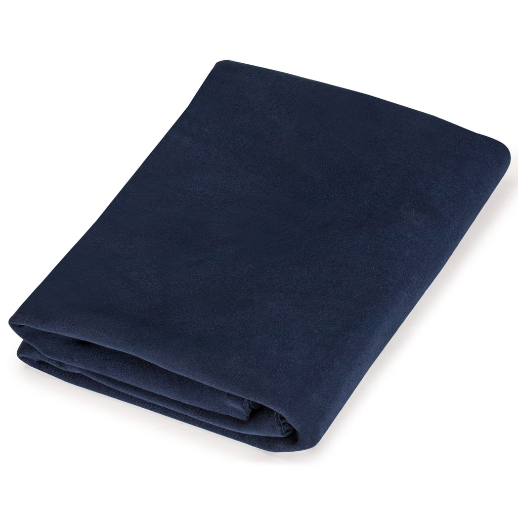 Professional Grade Blue Square Table Cover for Cards, Mahjong, Board Games - 34"-Yellow Mountain Imports-Yellow Mountain Imports