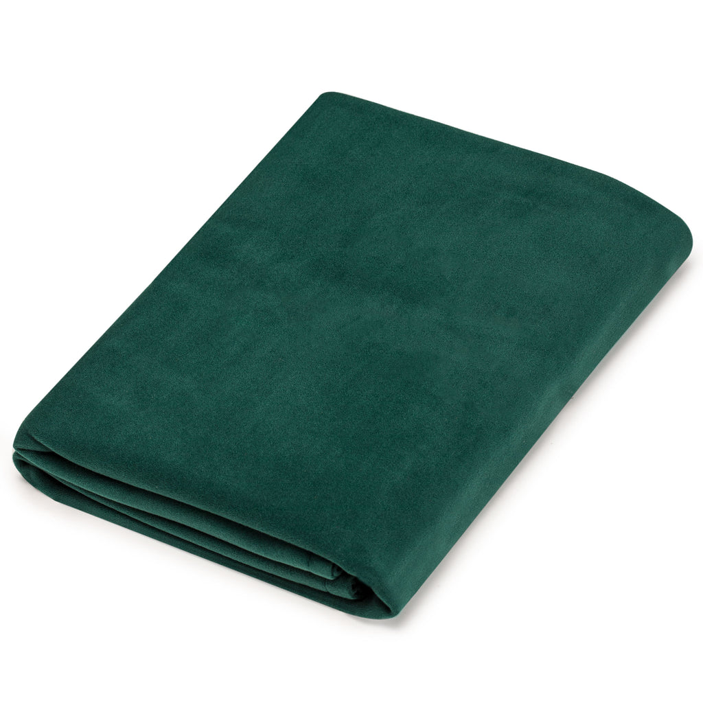 Professional Grade Green Square Table Cover for Card Games, Mahjong, Board Games, Dice Games, and More - 34.8 x 34.8"-Yellow Mountain Imports-Yellow Mountain Imports