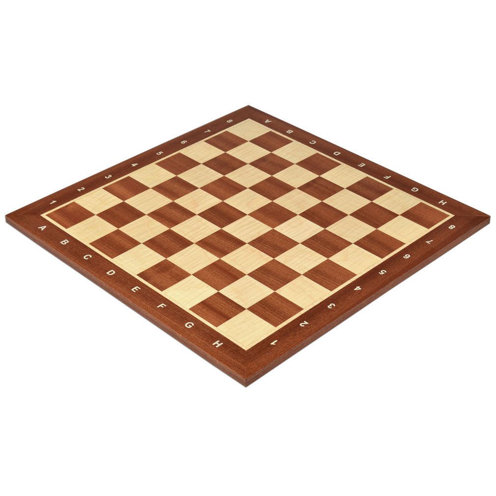 Professional Staunton Tournament Chess Board, No. 5 - 18.9"-Wegiel-Yellow Mountain Imports
