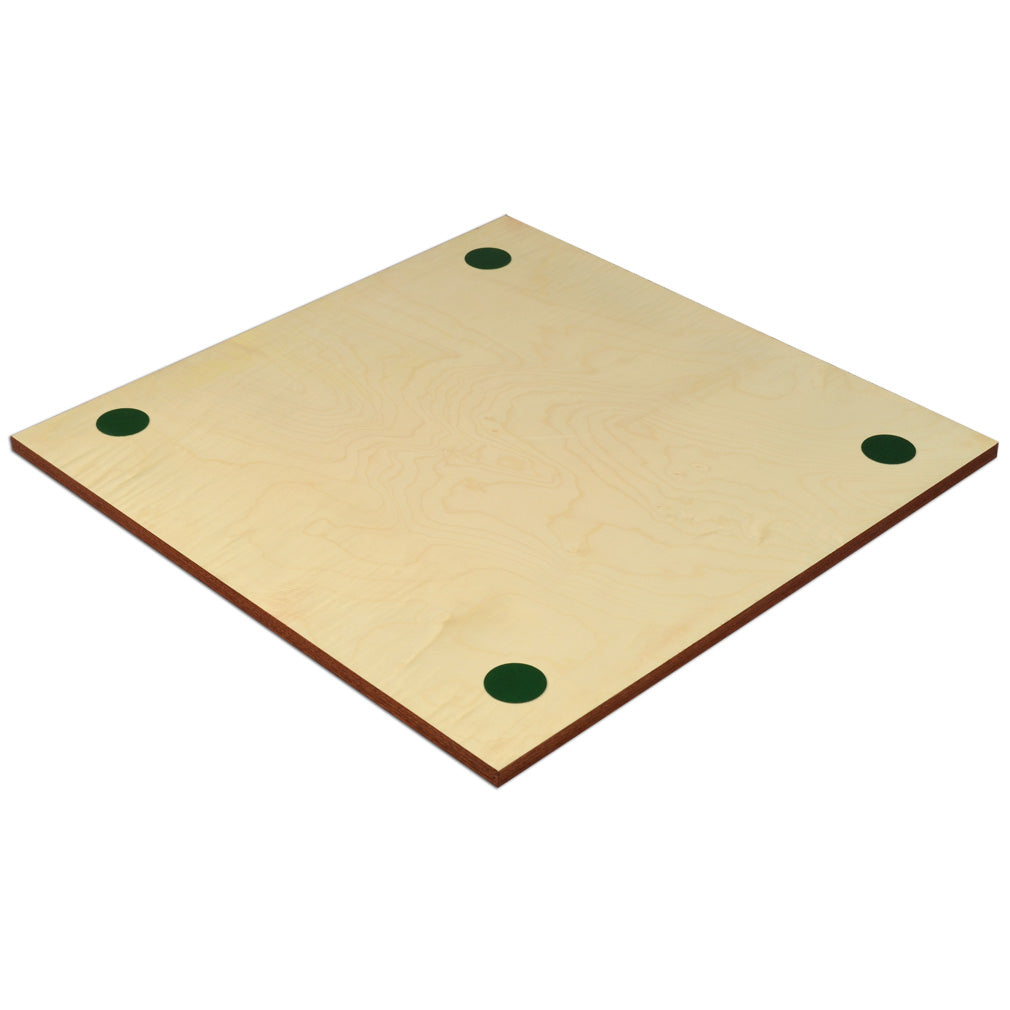 Professional Staunton Tournament Chess Board, No. 5 - 18.9"-Wegiel-Yellow Mountain Imports