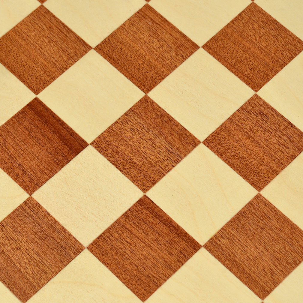 Professional Tournament Chess Board, No. 4 - 15-3/4"-Wegiel-Yellow Mountain Imports