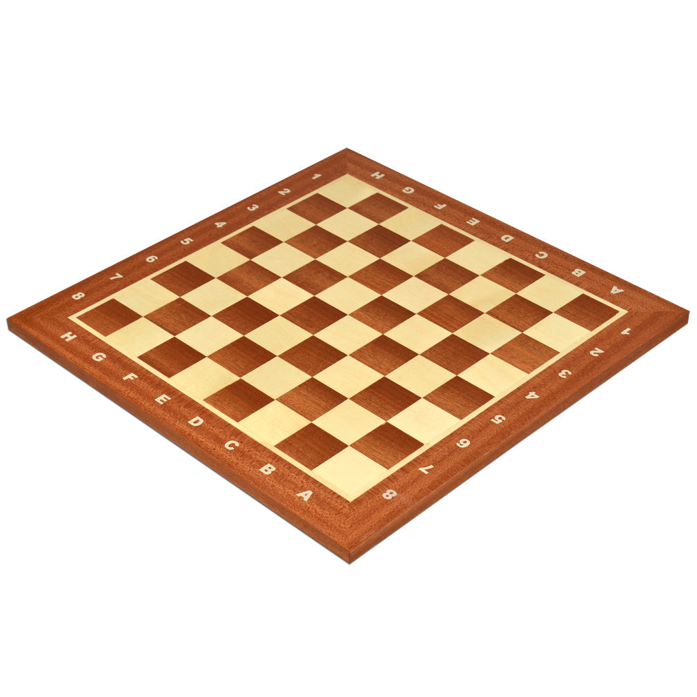 Professional Tournament Chess Board, No. 4 - 15-3/4"-Wegiel-Yellow Mountain Imports