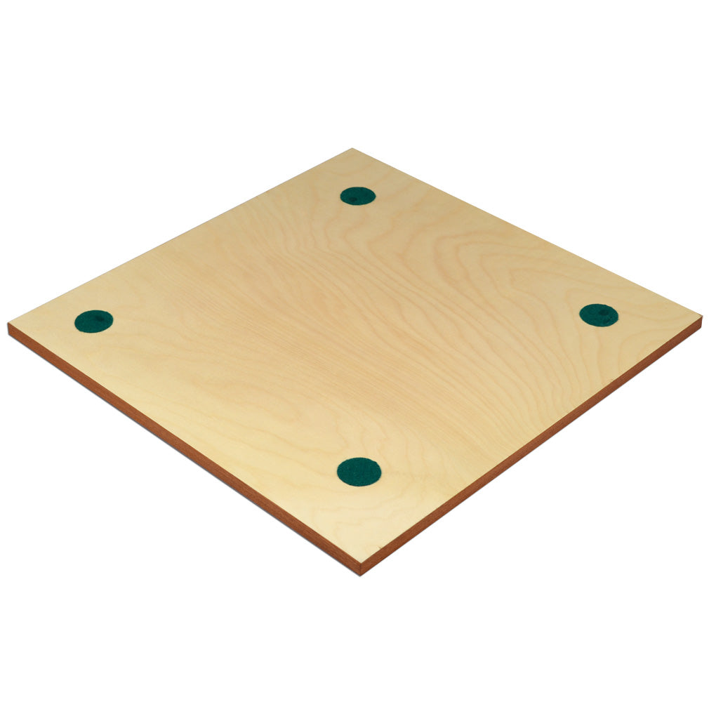 Professional Tournament Chess Board, No. 4 - 15-3/4"-Wegiel-Yellow Mountain Imports