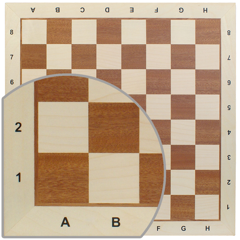 Professional Tournament Chess Board, No. 6 - 21-1/4"-Wegiel-Yellow Mountain Imports
