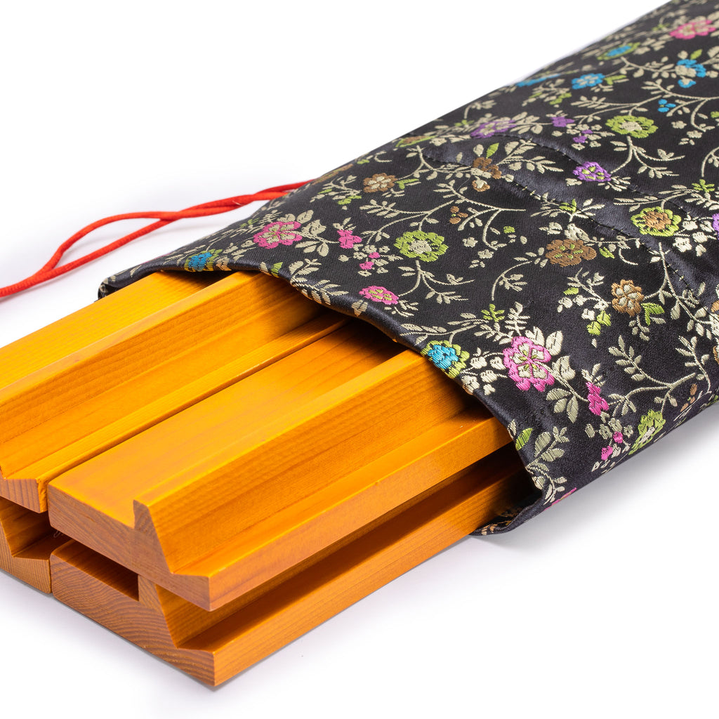 Protective Sleeve for Mahjong Racks and Pushers - Floral - 26 Inches-Yellow Mountain Imports-Yellow Mountain Imports