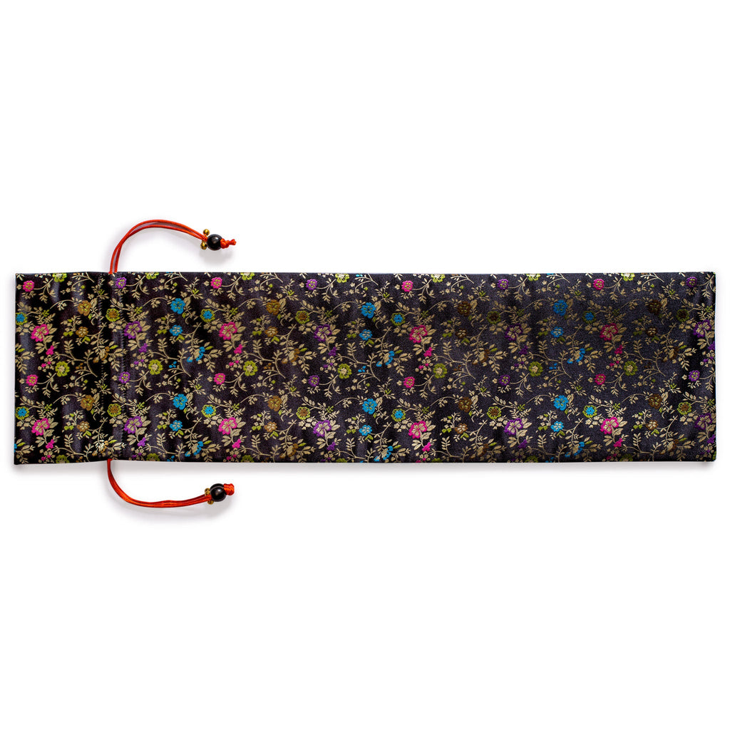 Protective Sleeve for Mahjong Racks and Pushers - Floral - 26 Inches-Yellow Mountain Imports-Yellow Mountain Imports