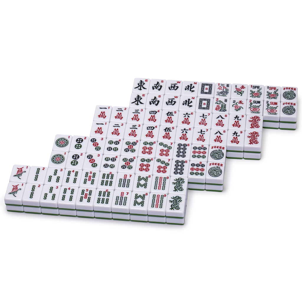 Set of 166 American Mahjong Tiles, "Huntington" (Tiles Only Set)-Yellow Mountain Imports-Yellow Mountain Imports