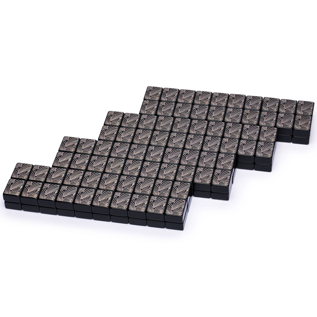 Set of 166 American Mahjong Tiles, "Jet Set" (Tiles Only Set)-Yellow Mountain Imports-Yellow Mountain Imports