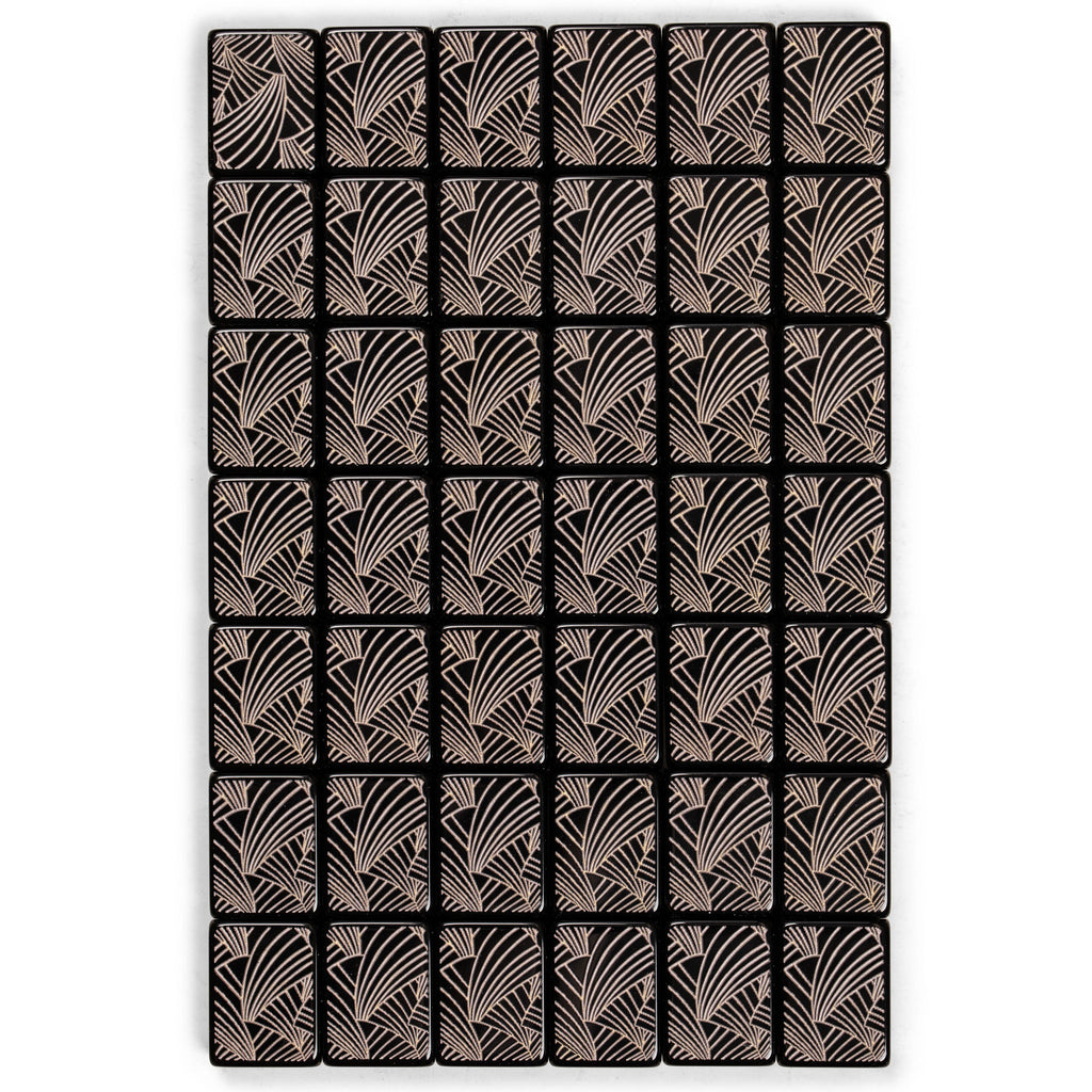 Set of 166 American Mahjong Tiles, "Jet Set" (Tiles Only Set)-Yellow Mountain Imports-Yellow Mountain Imports