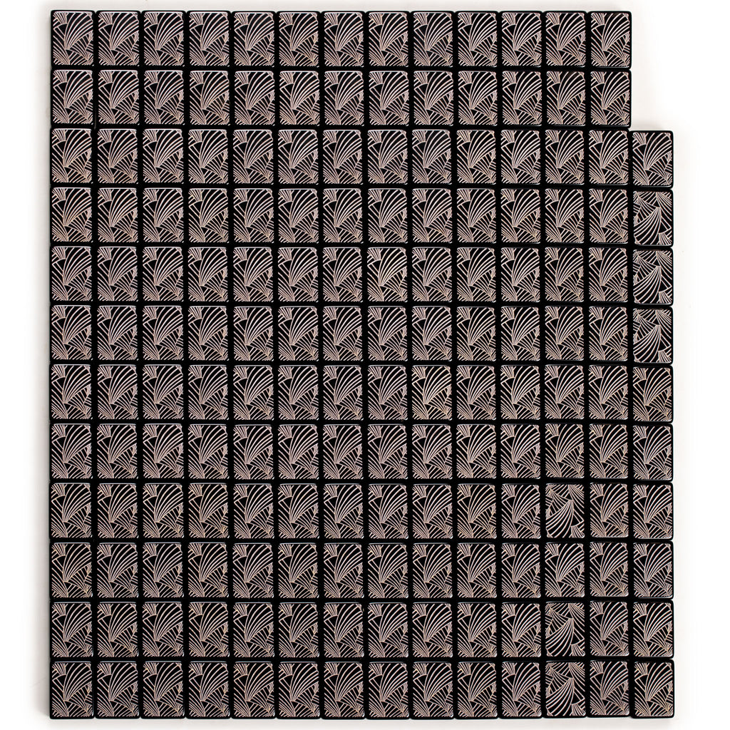 Set of 166 American Mahjong Tiles, "Jet Set" (Tiles Only Set)-Yellow Mountain Imports-Yellow Mountain Imports
