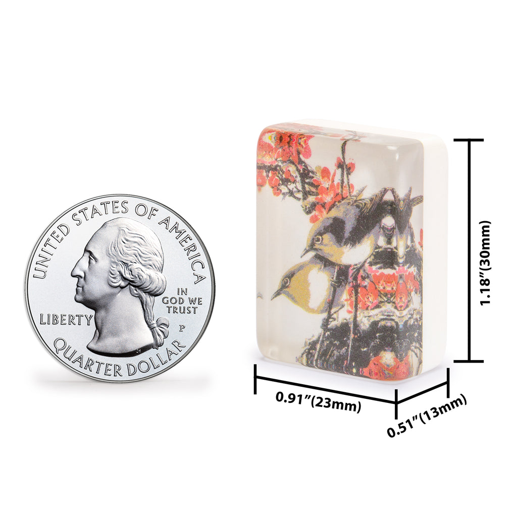Set of 166 American Mahjong Tiles, "Little Bird" (Tiles Only Set)-Yellow Mountain Imports-Yellow Mountain Imports