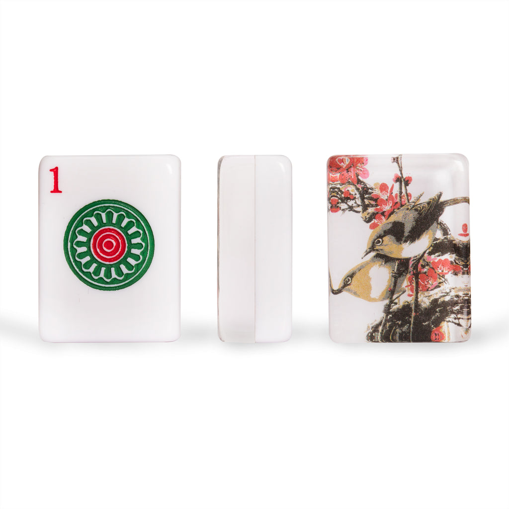 Set of 166 American Mahjong Tiles, "Little Bird" (Tiles Only Set)-Yellow Mountain Imports-Yellow Mountain Imports