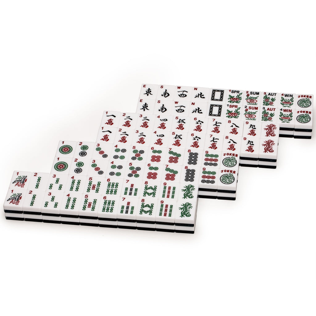 Set of 166 American Mahjong Tiles, "Oceana" (Tiles Only Set)-Yellow Mountain Imports-Yellow Mountain Imports