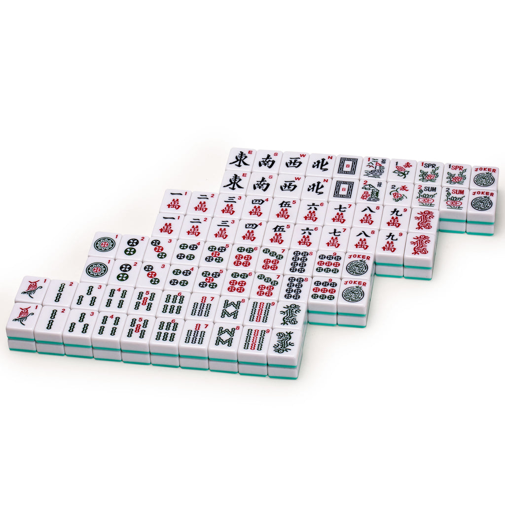 Set of 166 American Mahjong Tiles, "Pepper" (Tiles Only Set)-Yellow Mountain Imports-Yellow Mountain Imports