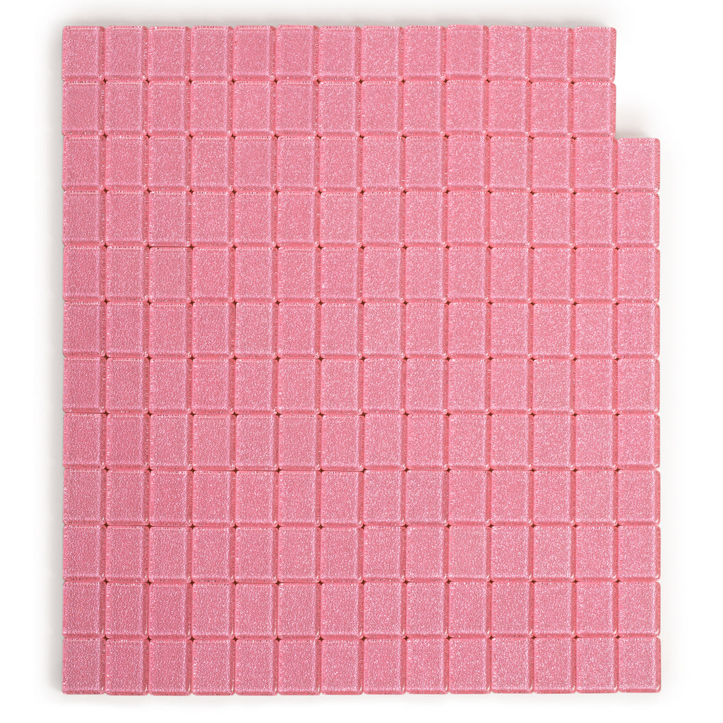 Set of 166 American Mahjong Tiles, "Pink Sparkles" (Tiles Only Set)-Yellow Mountain Imports-Yellow Mountain Imports