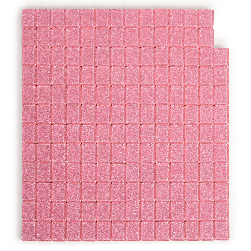 Set of 166 American Mahjong Tiles, "Pink Sparkles" (Tiles Only Set)-Yellow Mountain Imports-Yellow Mountain Imports