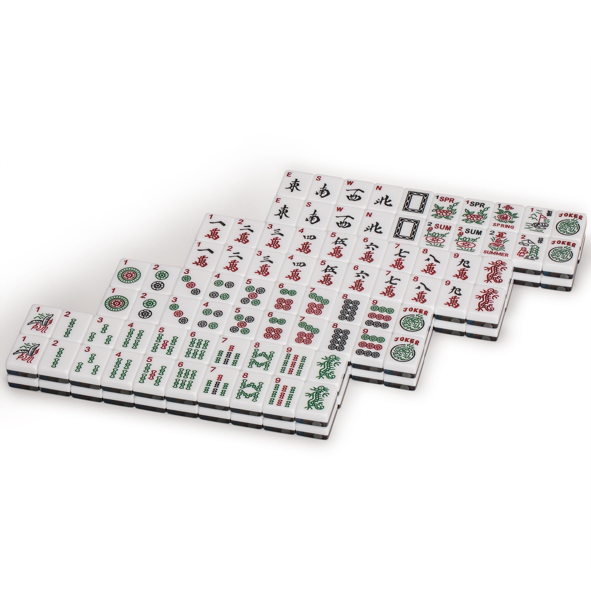 Set of 166 American Mahjong Tiles, 