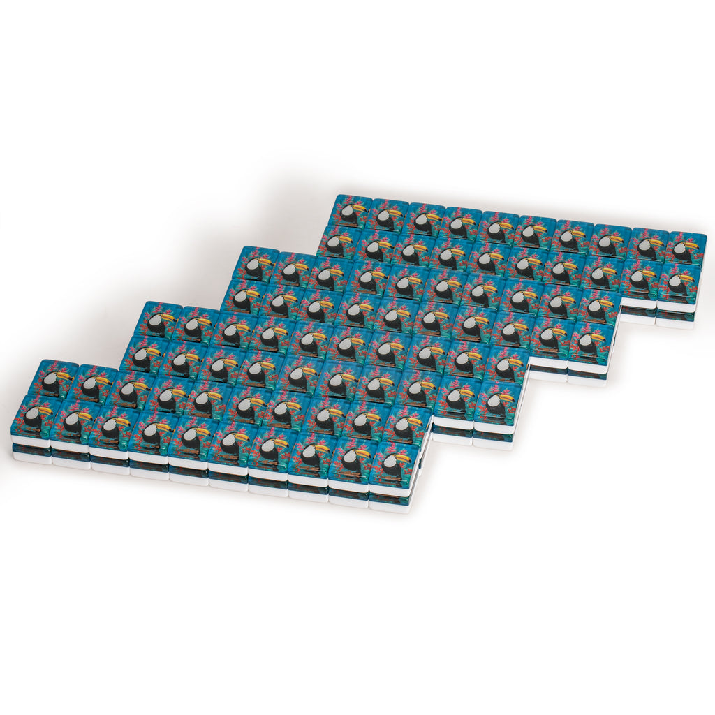 Set of 166 American Mahjong Tiles, "Toucan"-Yellow Mountain Imports-Yellow Mountain Imports
