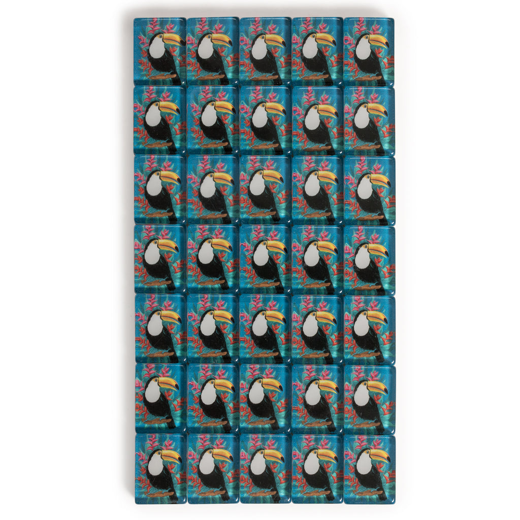 Set of 166 American Mahjong Tiles, "Toucan"-Yellow Mountain Imports-Yellow Mountain Imports