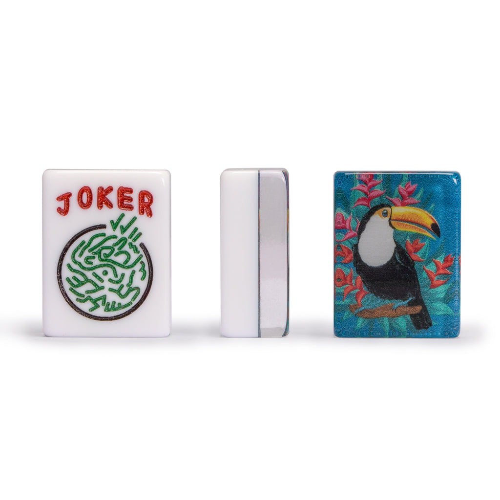 Set of 166 American Mahjong Tiles, "Toucan"-Yellow Mountain Imports-Yellow Mountain Imports