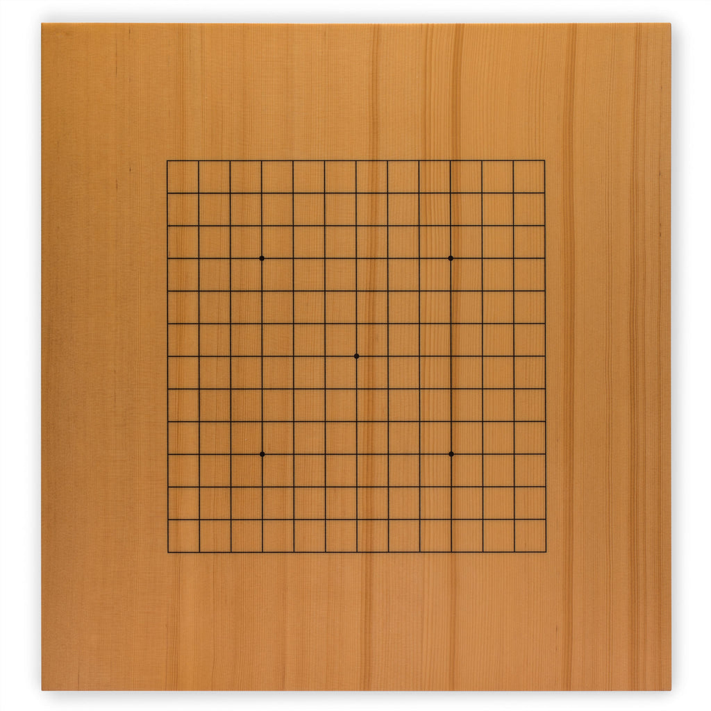 Shin Kaya 1.2" Go Board w/ Double Convex Yunzi Stones and Burma Padauk Wood Bowls Set-Yellow Mountain Imports-Yellow Mountain Imports
