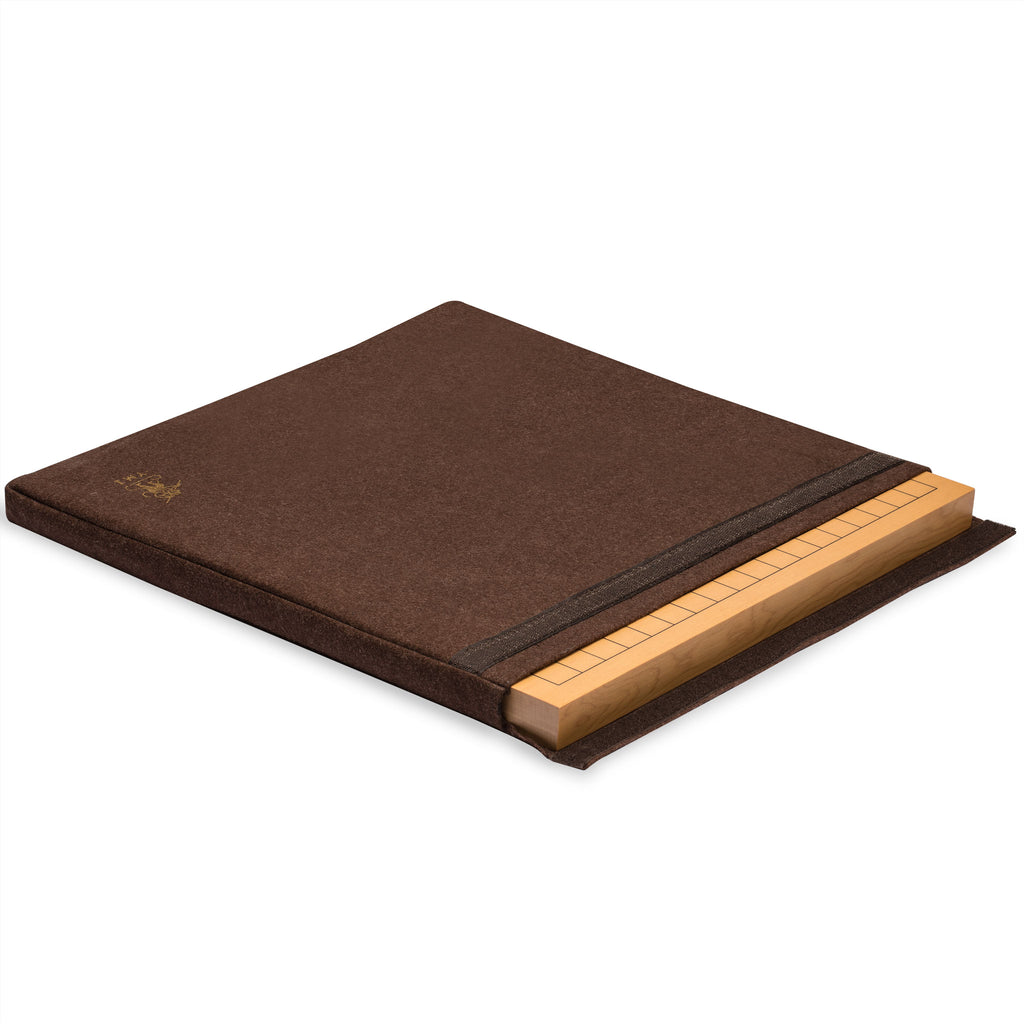 Shin Kaya 1.2" Go Board w/ Double Convex Yunzi Stones and Burma Padauk Wood Bowls Set-Yellow Mountain Imports-Yellow Mountain Imports