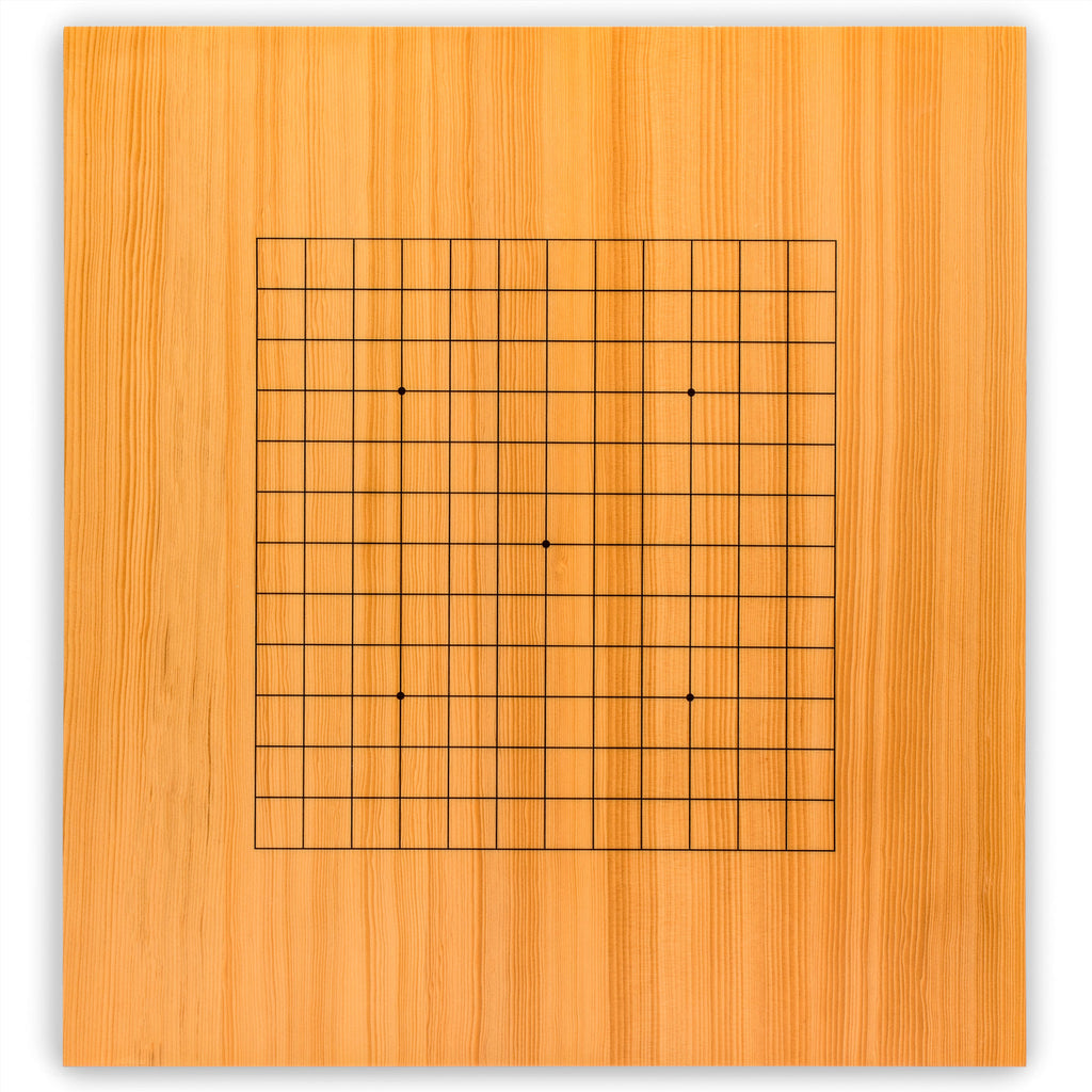 Shin Kaya 1.6-Inch Reversible 19x19 / 13x13 Go Game Set Board with Double Convex Yunzi Stones and Jujube Wood Bowls-Yellow Mountain Imports-Yellow Mountain Imports