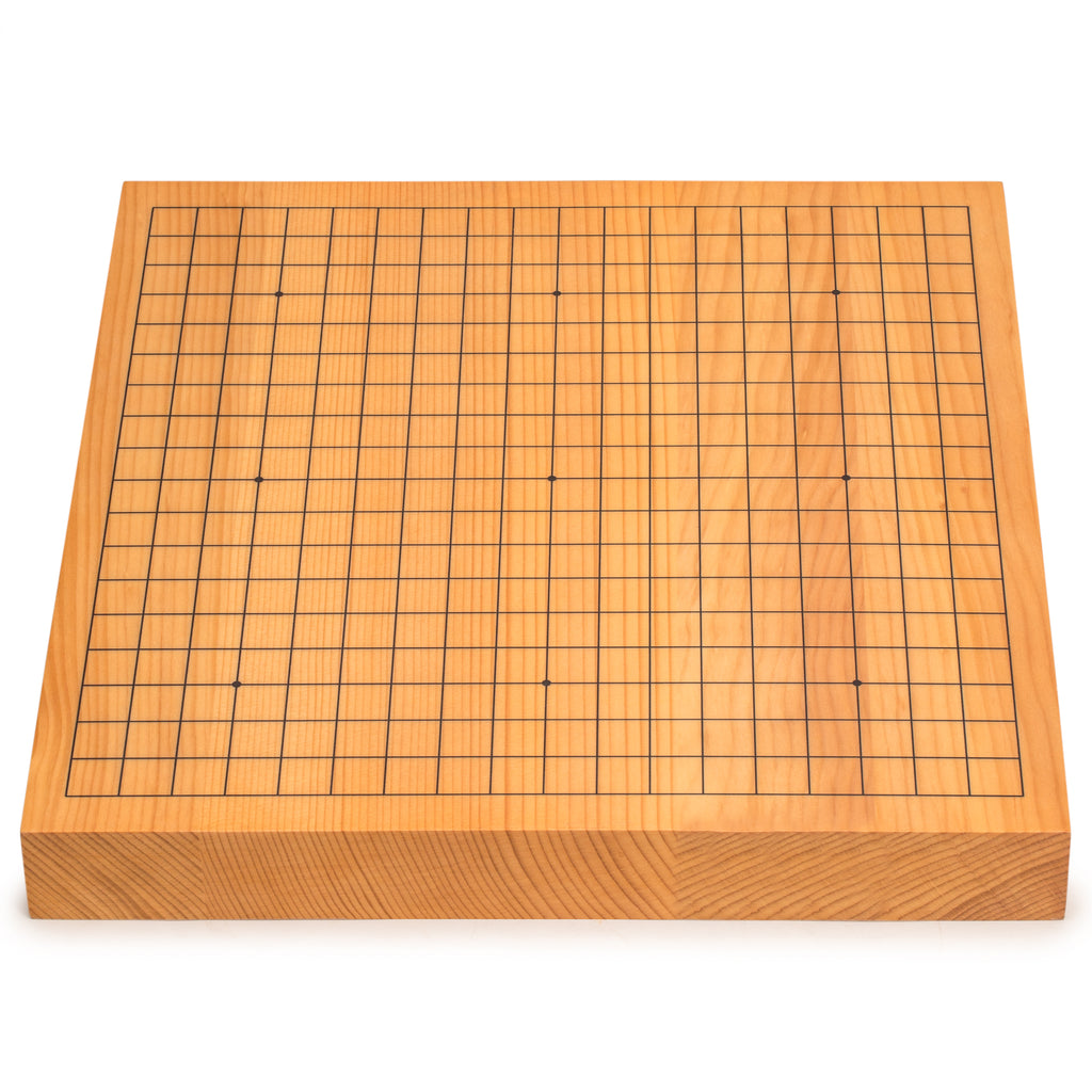 Shin Kaya 2-Inch Reversible 19x19 / 13x13 Go Game Board (Goban)-Yellow Mountain Imports-Yellow Mountain Imports