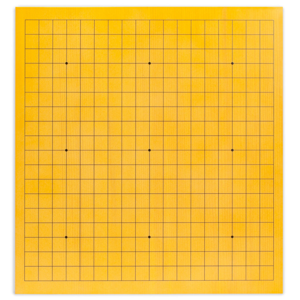 Shin Kaya 2" Reversible 19x19 / 13x13 Go Game Set Board with 9.2mm Double Convex Yunzi Stones and Jujube Bowls-Yellow Mountain Imports-Yellow Mountain Imports