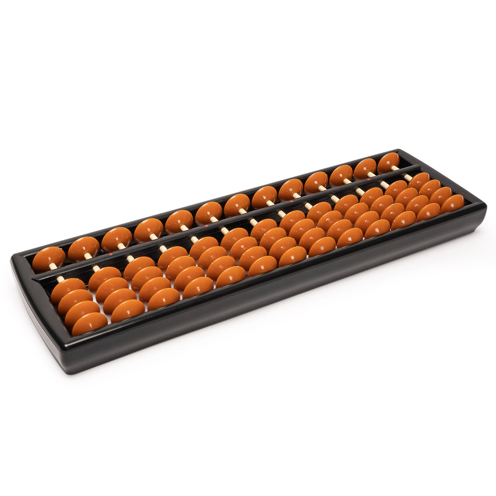 Soroban Abacus - 13 Column, 9.7" Professional Japanese Calculator for Mental Math and Montessori Learning-Yellow Mountain Imports-Yellow Mountain Imports