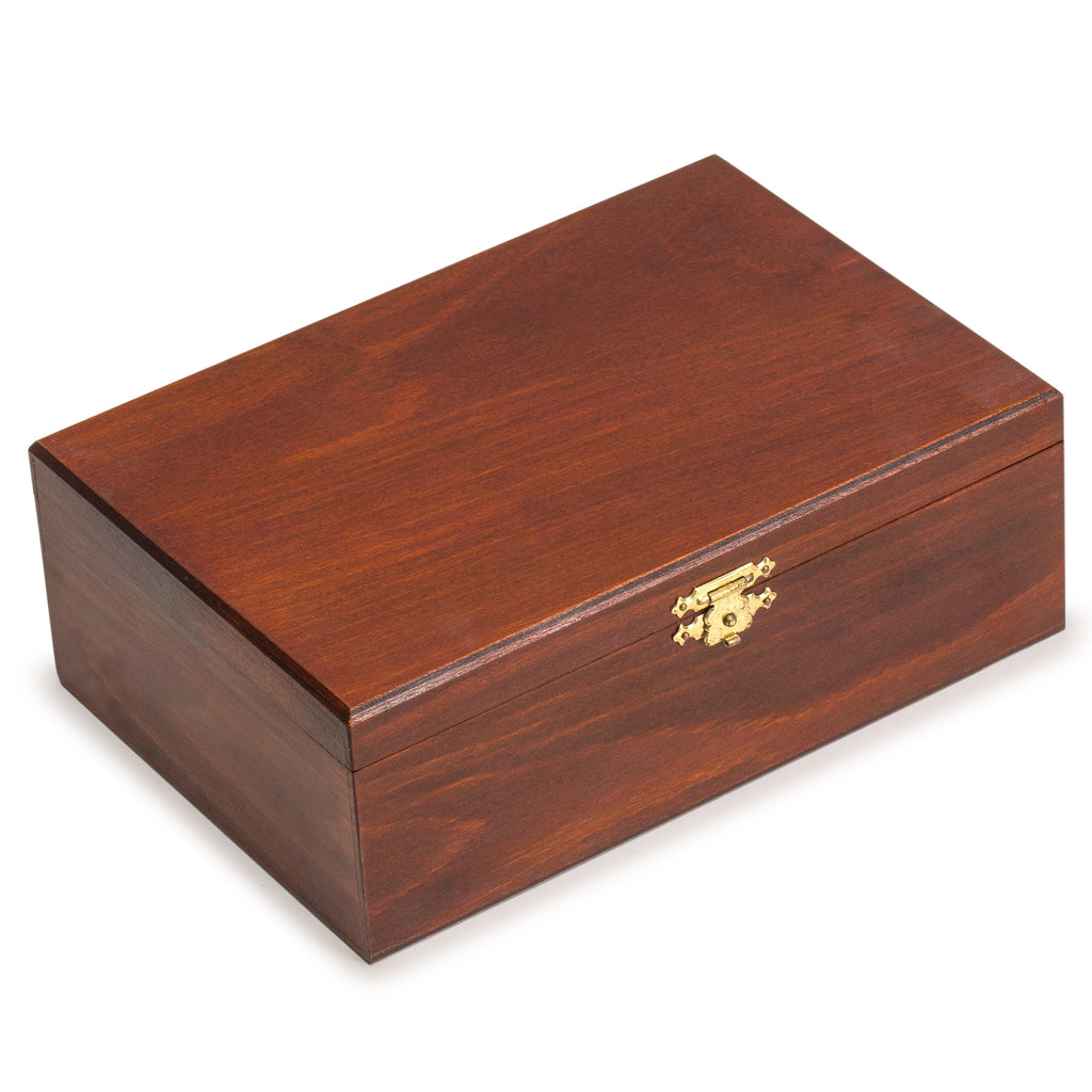 Staunton No. 7 Tournament Chess Pieces in Wooden Box - 3.85" King-Yellow Mountain Imports-Yellow Mountain Imports