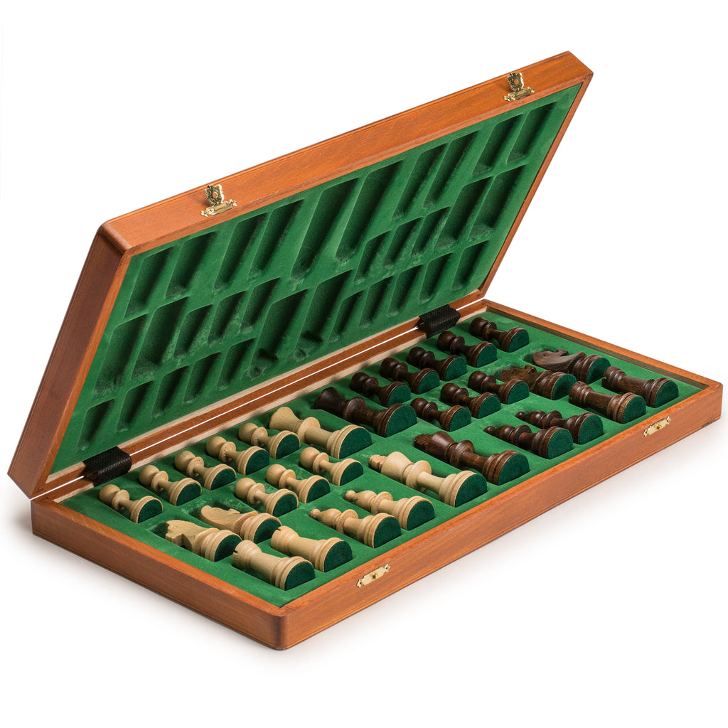 Tournament No. 5 Staunton Chess Set - 18.5"-Wegiel-Yellow Mountain Imports