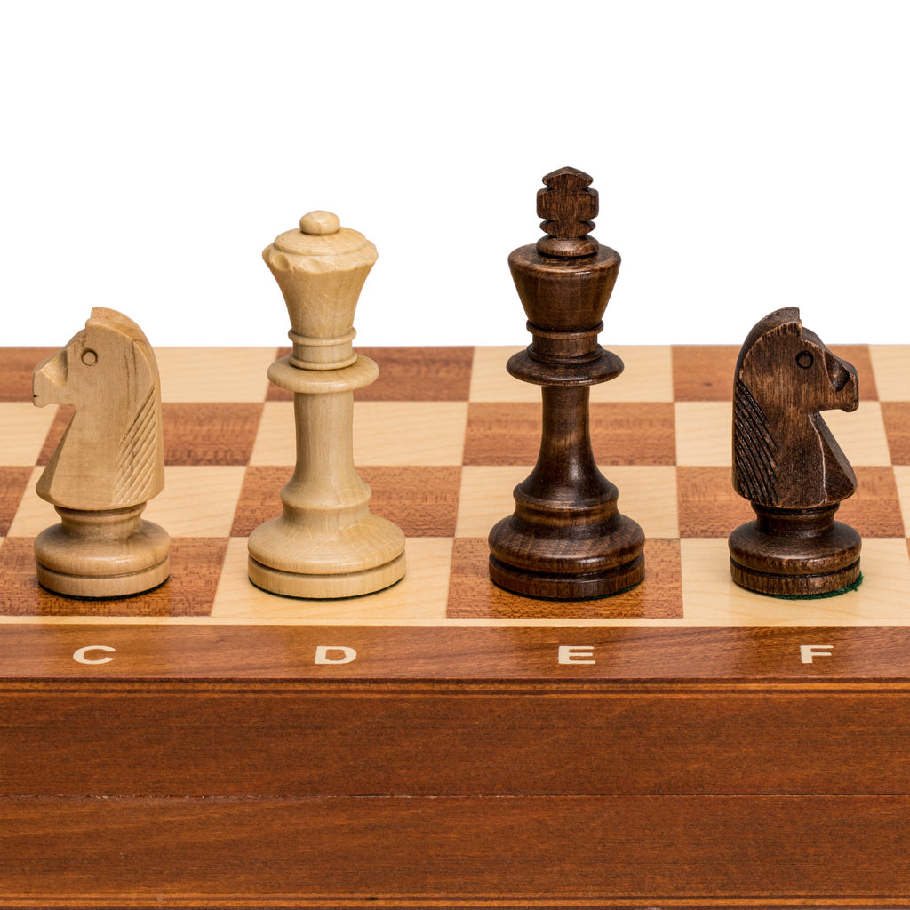 Tournament No. 5 Staunton Chess Set - 18.5"-Wegiel-Yellow Mountain Imports