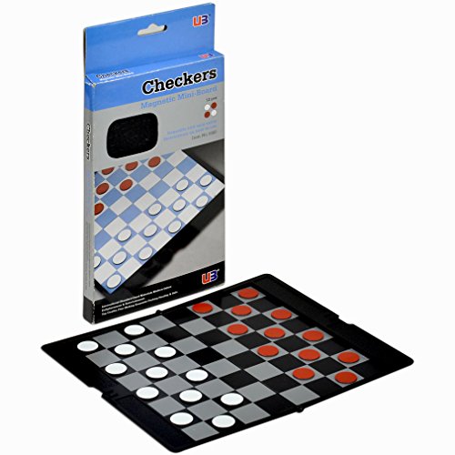 Travel Magnetic Checkers Wallet Set - 64 Playing Field-Yellow Mountain Imports-Yellow Mountain Imports
