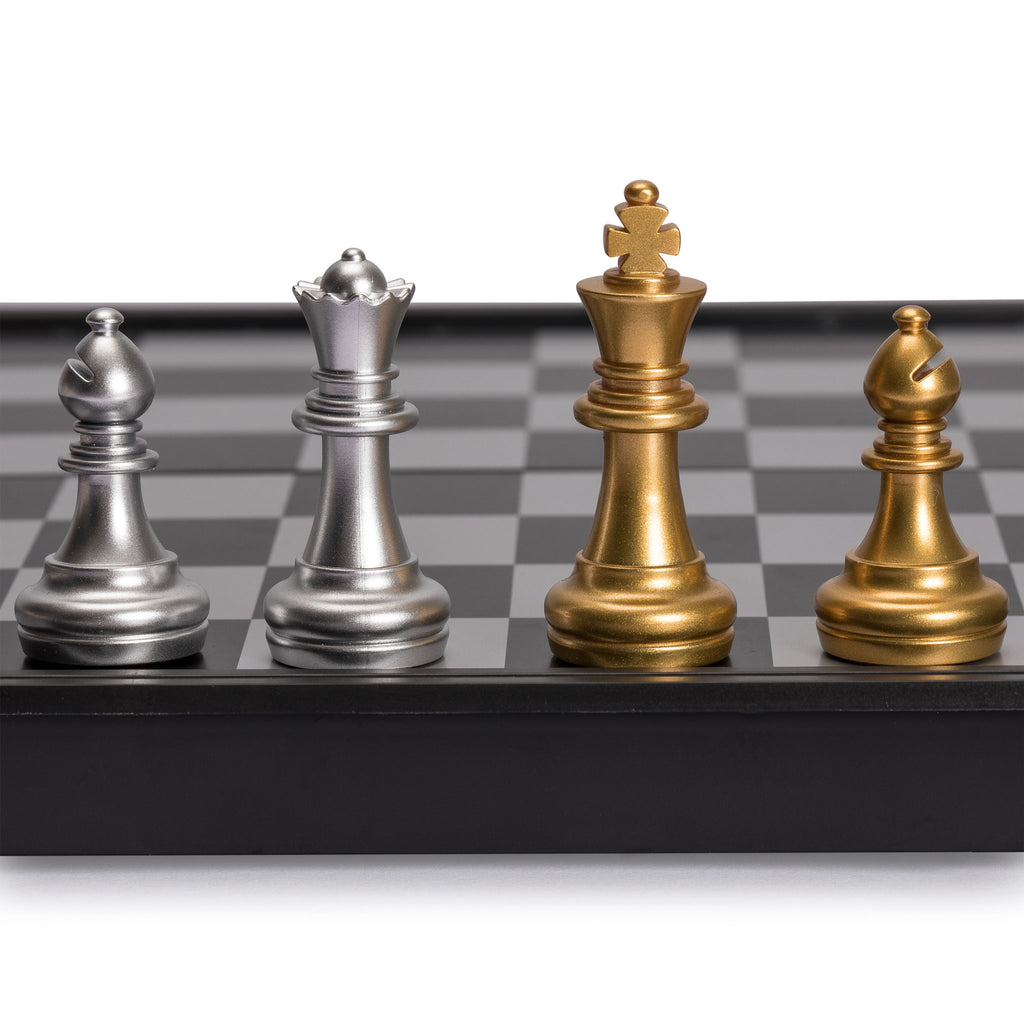 Travel Magnetic Chess Set (9.8") - Folding and Portable Board Game-Yellow Mountain Imports-Yellow Mountain Imports