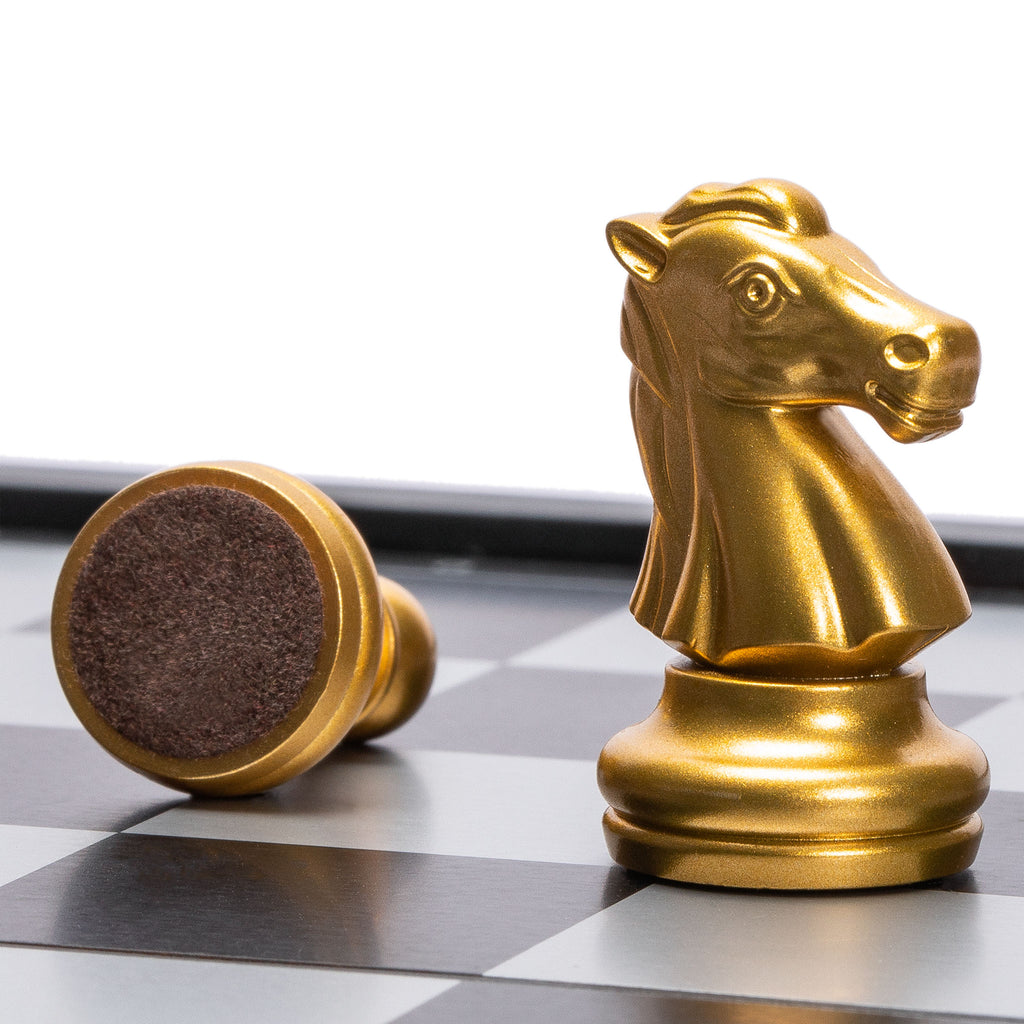 Travel Magnetic Chess Set (9.8") - Folding and Portable Board Game-Yellow Mountain Imports-Yellow Mountain Imports