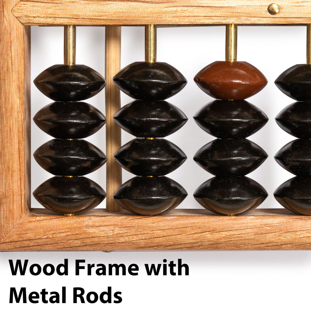 Vintage Style Wooden Abacus 13.9