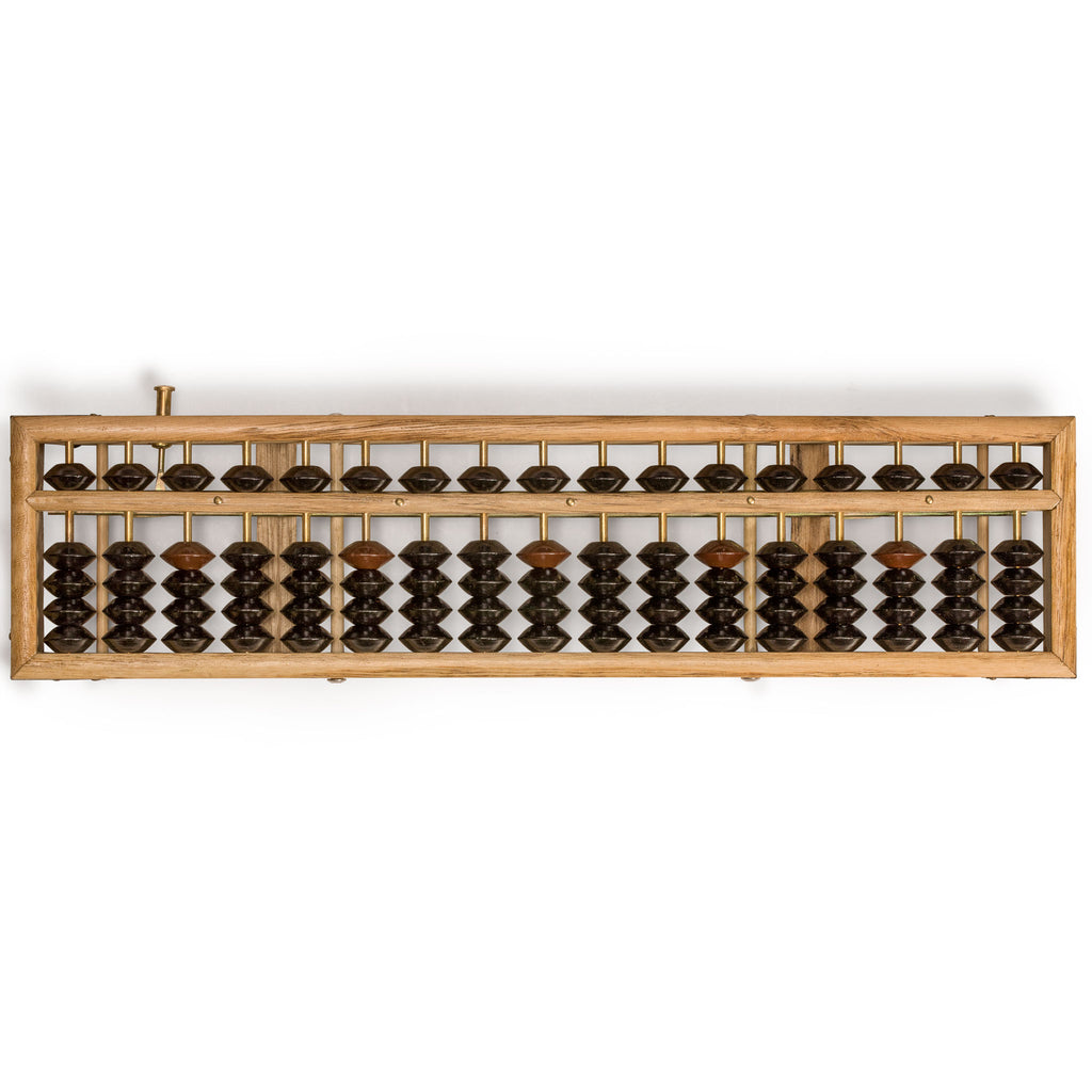 Boulier Japonais Soroban 13 Colonnes - Calcul Mental, Apprentissage Montessori - 24,5 Cm En Plastique ABS - 10