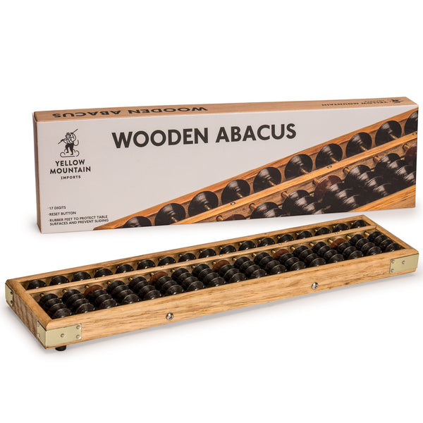 Vintage Style Wooden Abacus 13.9