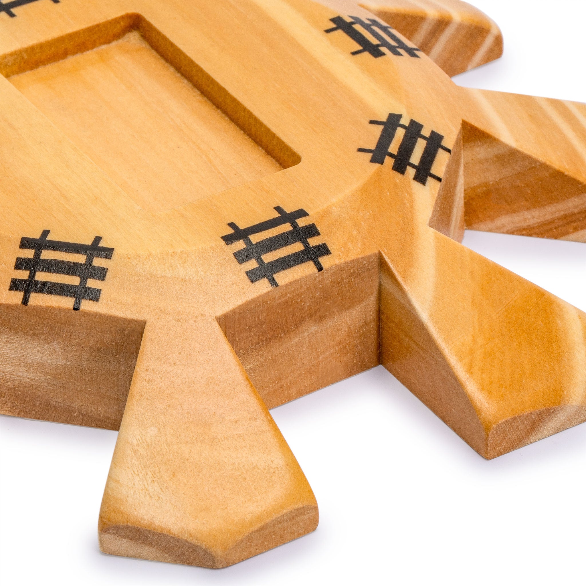 Wooden Hub Centerpiece for Mexican Train Dominoes Game (up to 8
