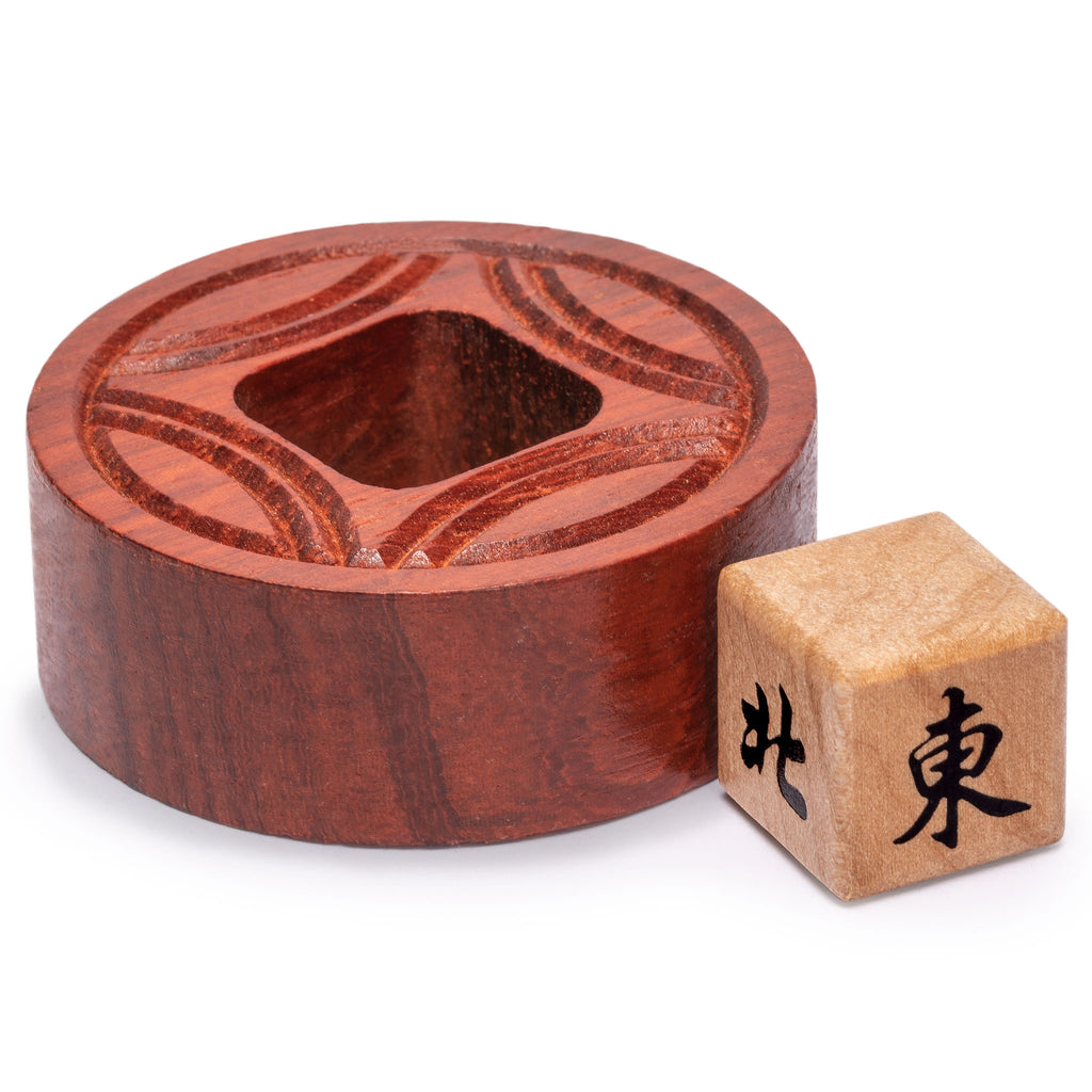 Wooden Mahjong Game Wind Indicator / Bettor-Yellow Mountain Imports-Yellow Mountain Imports