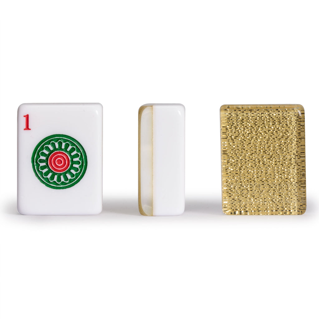 Yellow Mountain Imports American Mahjong Set with 166 Mahjong Tiles, Case, Racks and other Accessories-Yellow Mountain Imports-Yellow Mountain Imports