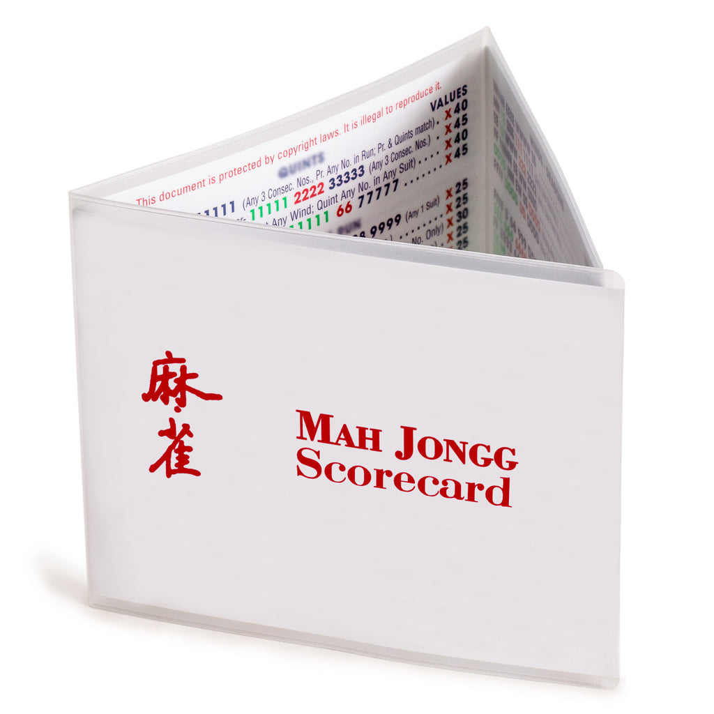 Yellow Mountain Imports Mah Jongg Scorecard Cover - Large-Yellow Mountain Imports-Yellow Mountain Imports