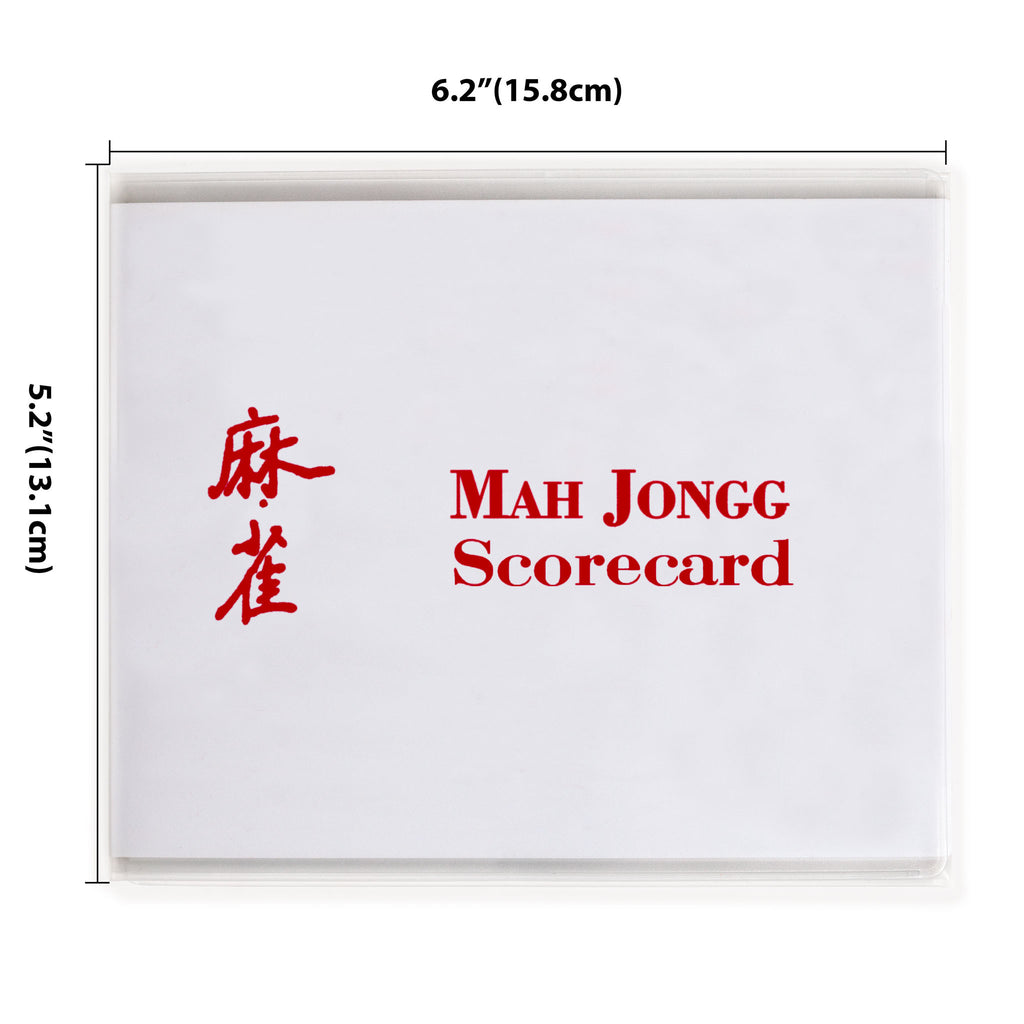 Yellow Mountain Imports Mah Jongg Scorecard Cover - Large-Yellow Mountain Imports-Yellow Mountain Imports