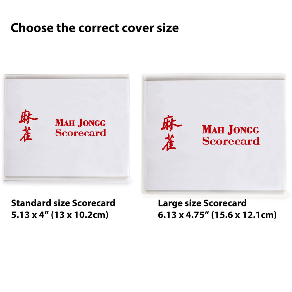 Yellow Mountain Imports Mah Jongg Scorecard Cover - Large-Yellow Mountain Imports-Yellow Mountain Imports